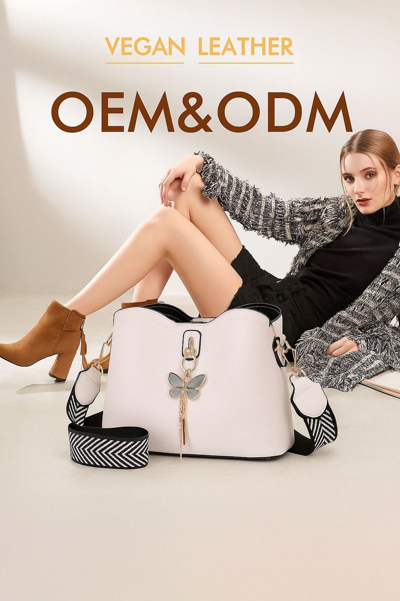 Osman Elegant Butterfly Charm Sling Bag for Women - Image 3